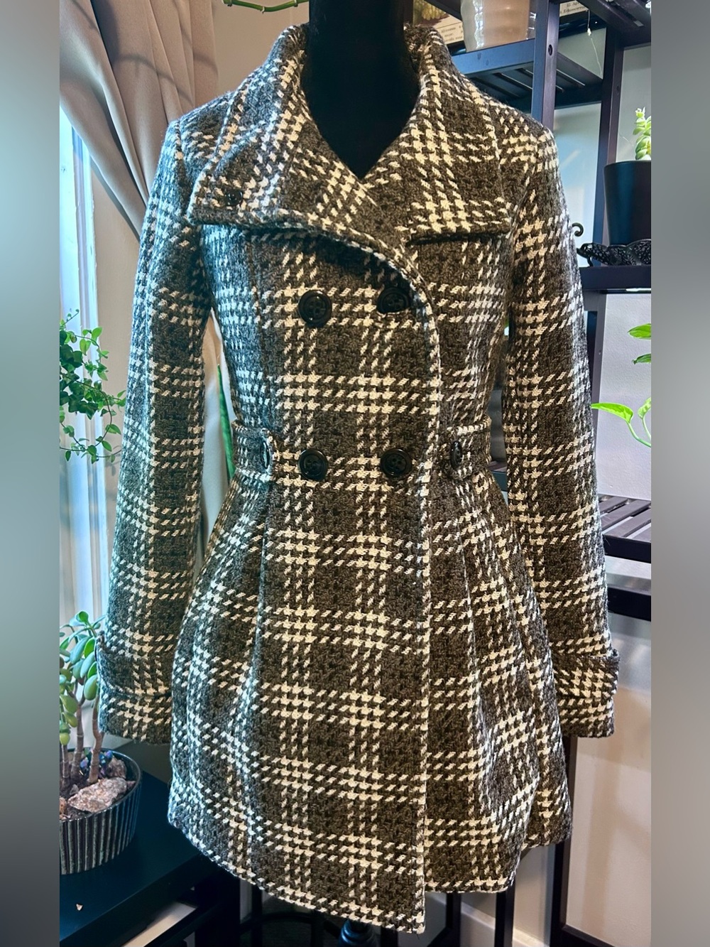 Women’s Peacoat Black & White